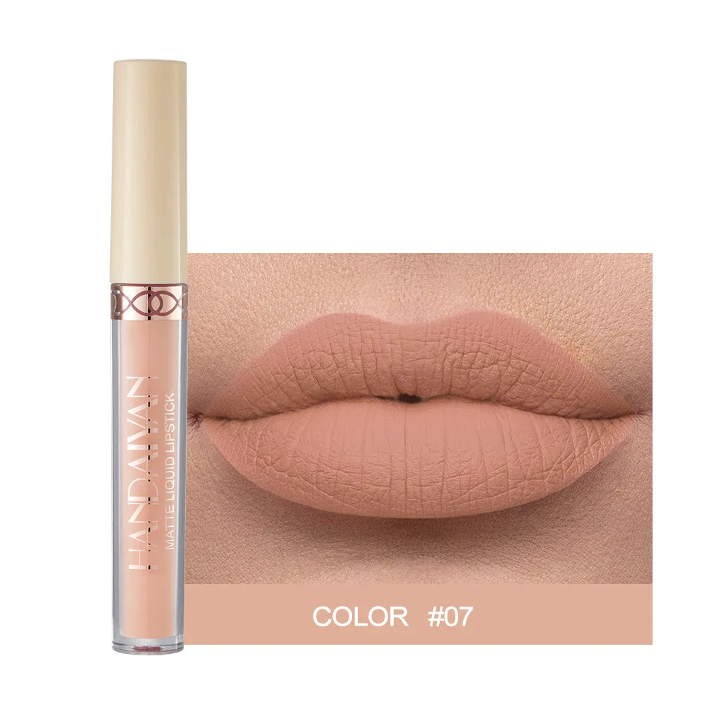 Handaiyan Matte Velvet Liquid Lip Glaze – Waterproof Lip Stain