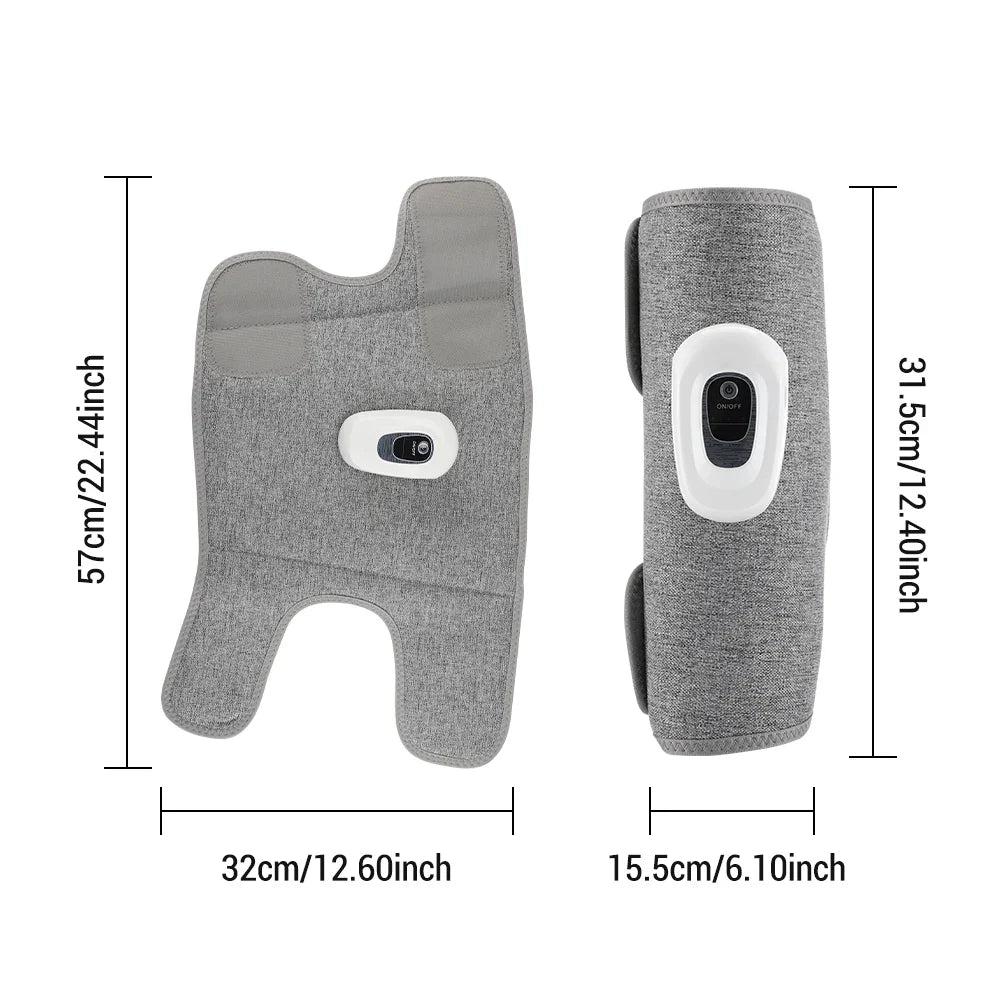 Wireless Air Compression Leg & Calf Massager – 360° Rechargeable