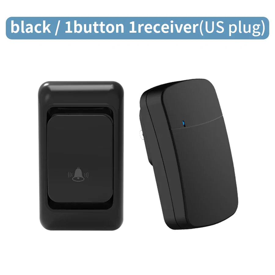 Wireless Doorbell Kit – Waterproof, 38 Songs, 150M Range