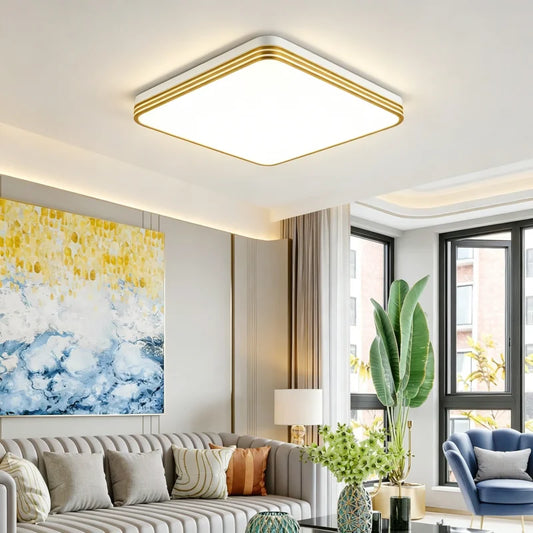 RUNTOIN Modern LED Square Ceiling Panel Light 18W–48W LED Ceiling Panel Light Peaceful Pleasures Health and Wellness
