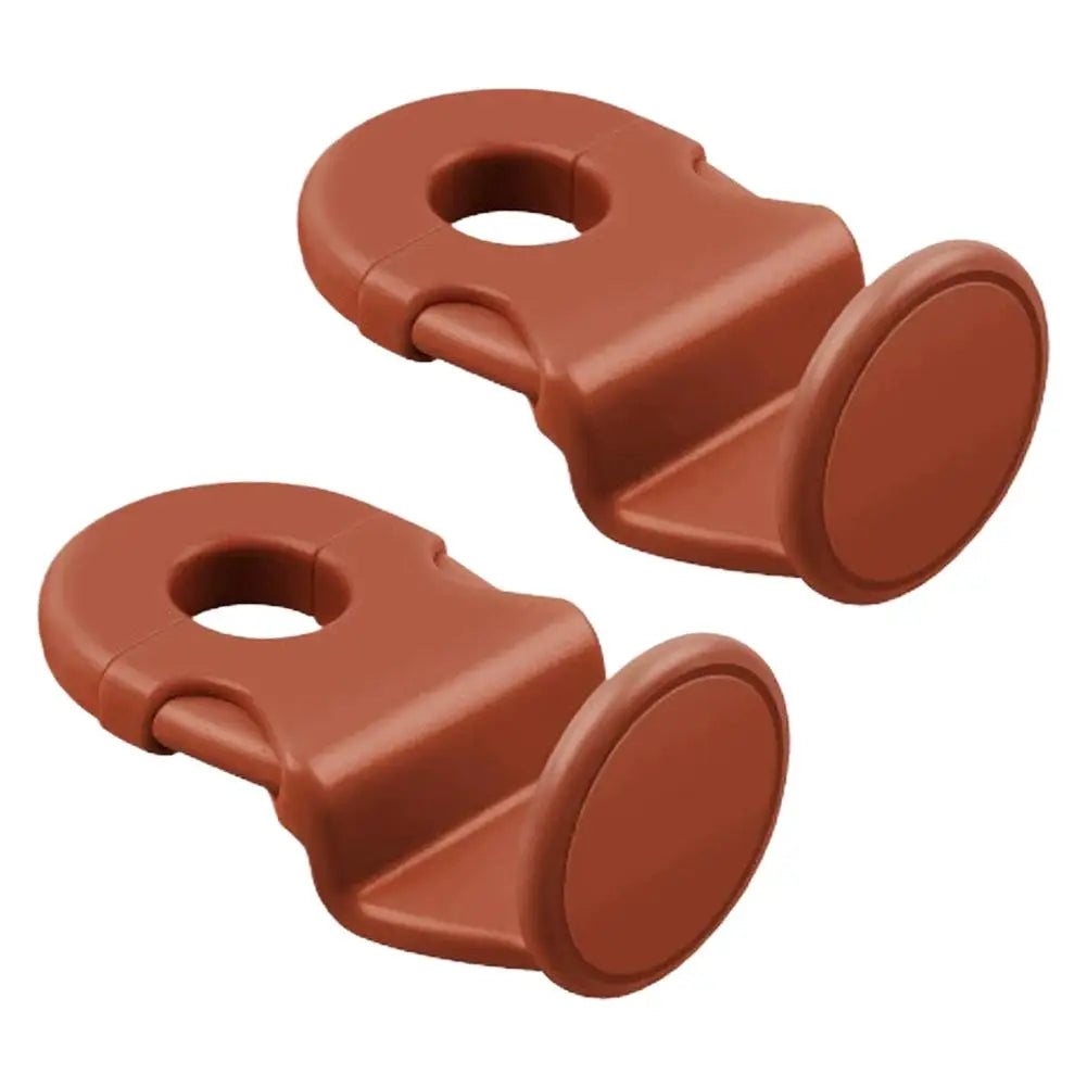 2-Pack Car Headrest Hooks | 20KG Heavy-Duty Back Seat Organizer