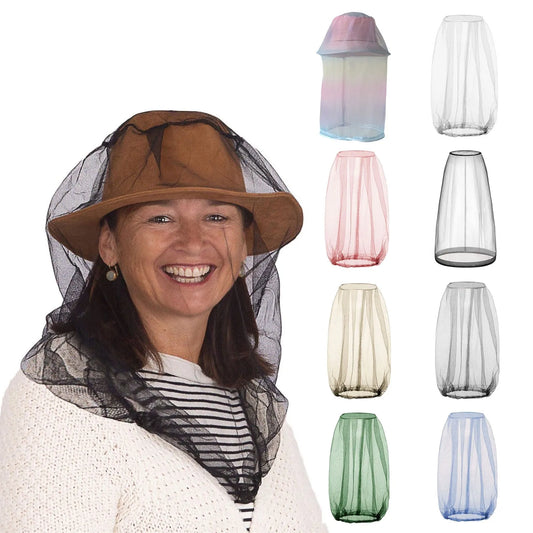 Outdoor Fishing Anti Mosquito Insect Garden Beekeeping Hat Camping Bug Mesh Head Net Face Protector Hats Fishing Nets Peaceful Pleasures Health and Wellness