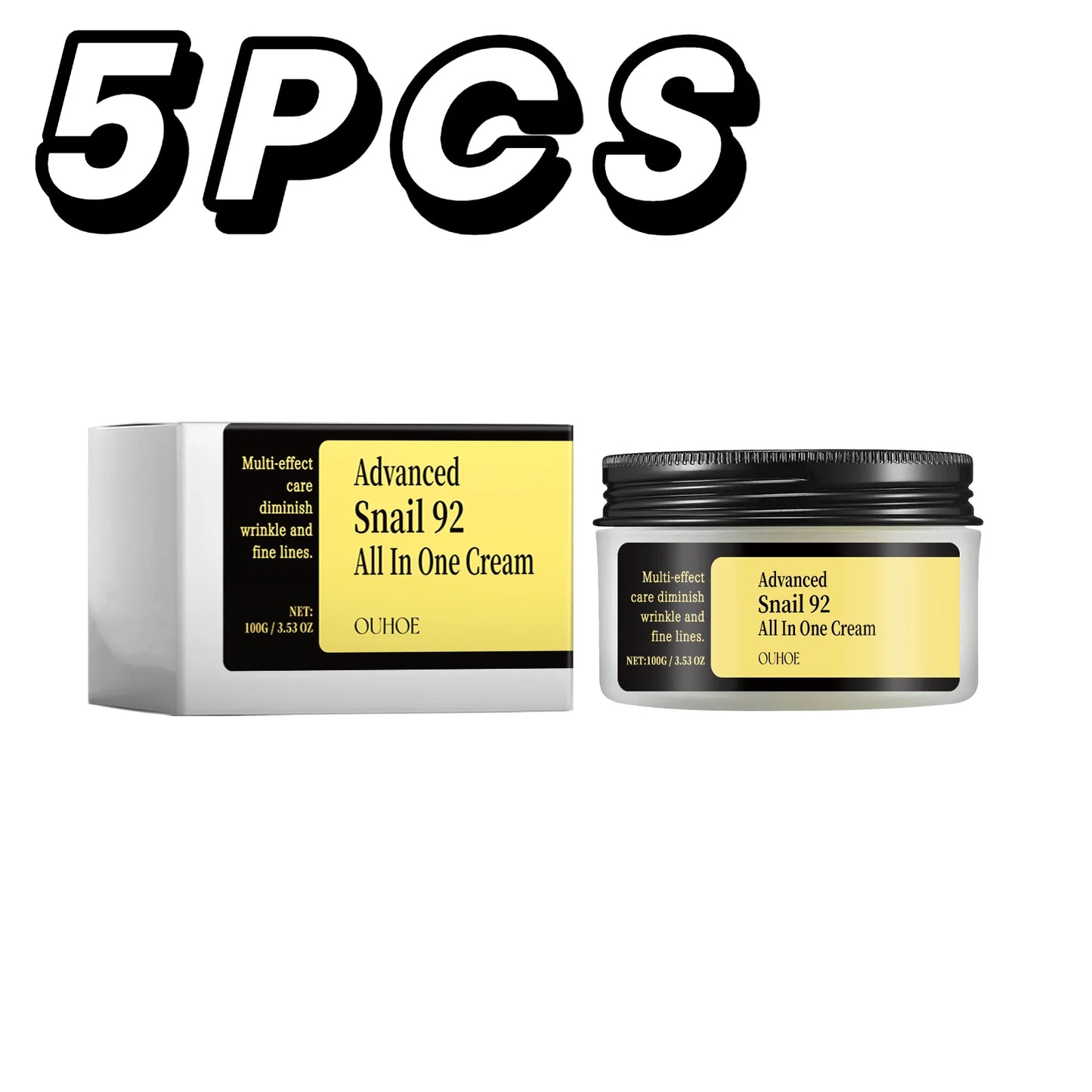 Snail 92 Mucin All-in-One Cream – K-Beauty Moisturizer