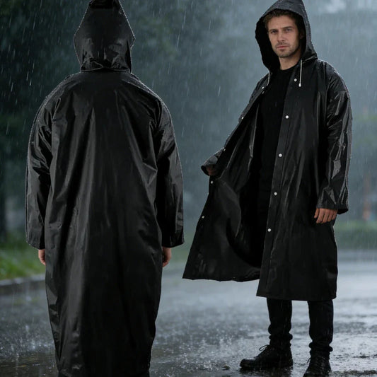 Unisex EVA Raincoat – Waterproof Rain Poncho for Camping & Hiking Waterproof Raincoat Oasis Select