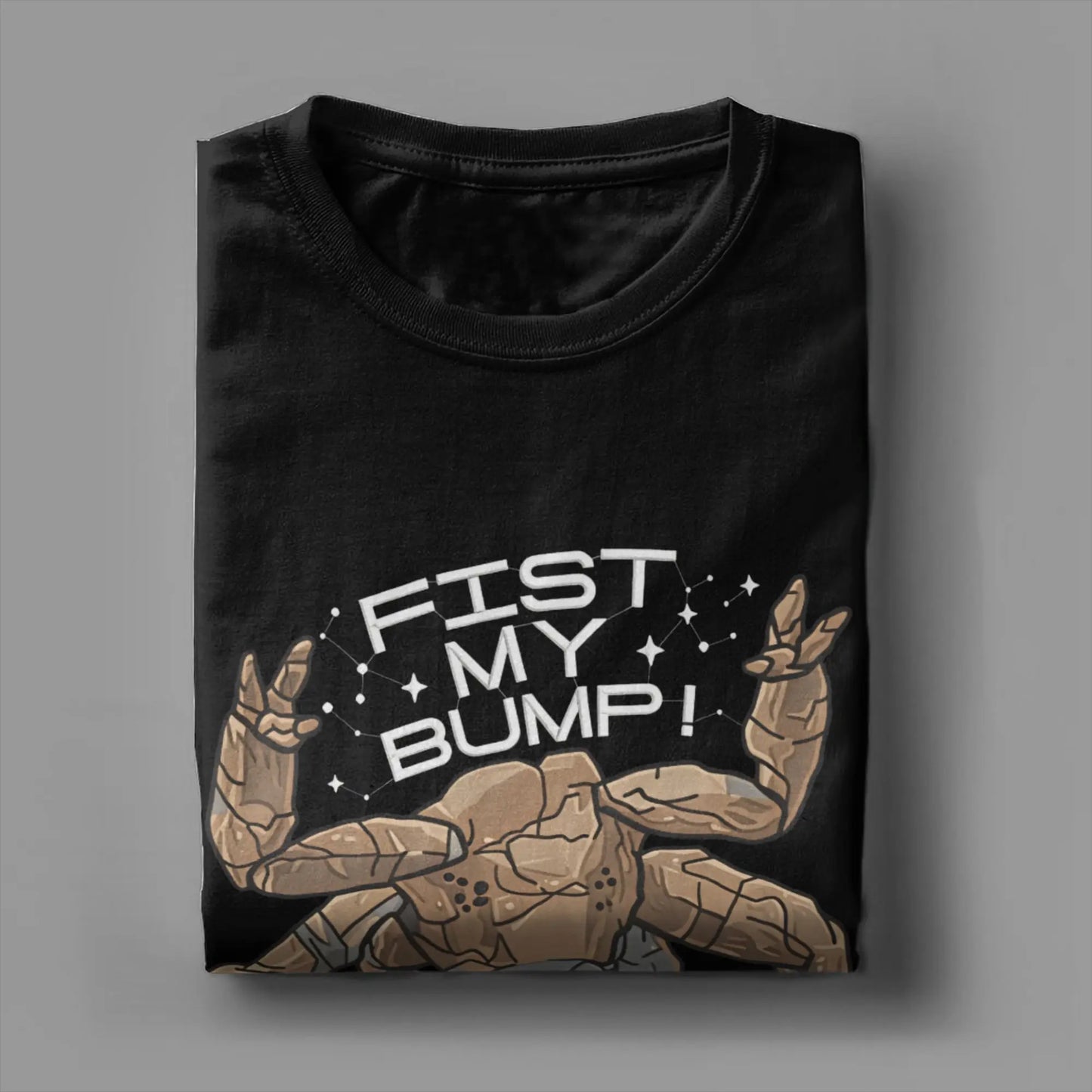 Casual Project Hail Mary 2026 T-Shirt for Men Round Neck Cotton T Shirt Fist My Bump Short Sleeve Tees Gift Tops Peaceful Pleasures Health and Wellness