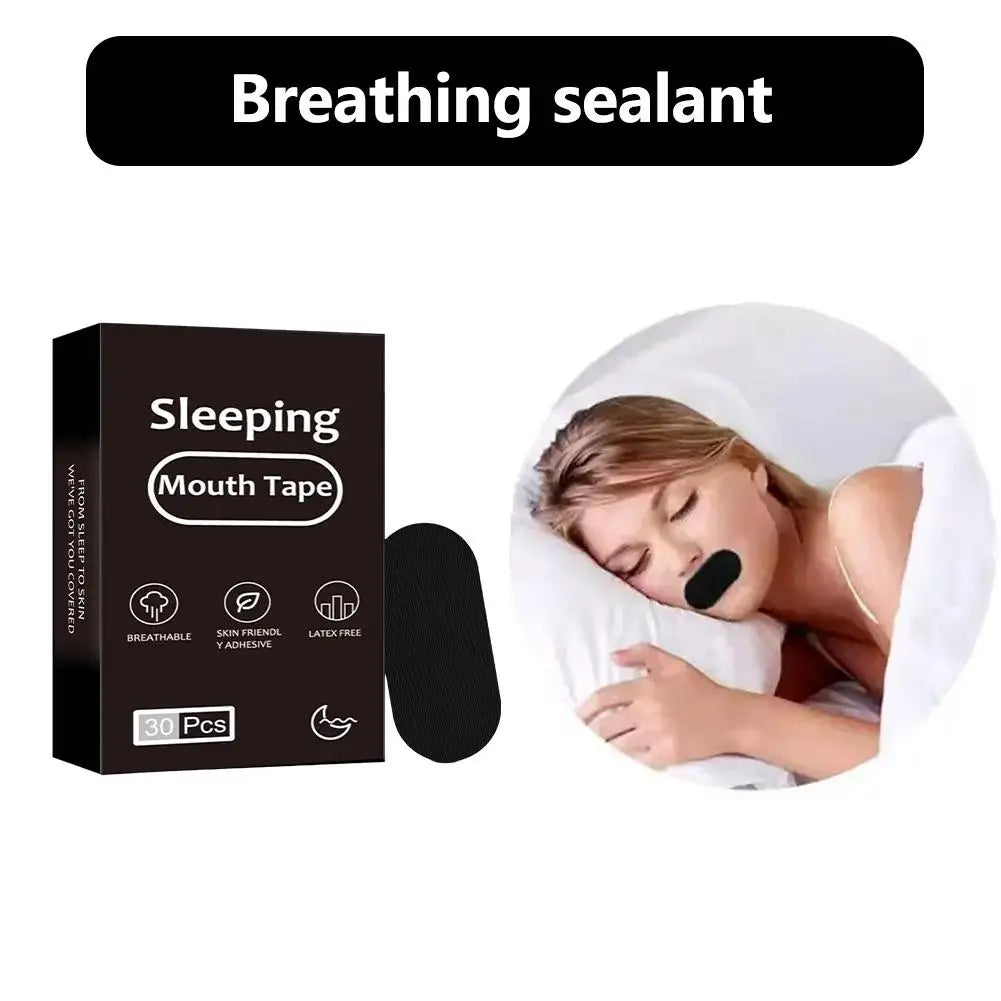1/2/3/5 Boxes Soft Cloth Mouth Closing Patch Mouth Tape Sleep Strip Comfortable Portable Lip Sticker For Night Sleep And Travel Peaceful Pleasures Health and Wellness