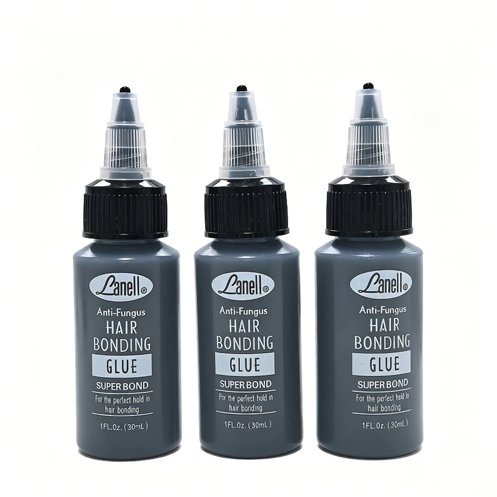 Lanell Black Hair Weaving Bond Glue | Strong Hold 1oz–4oz