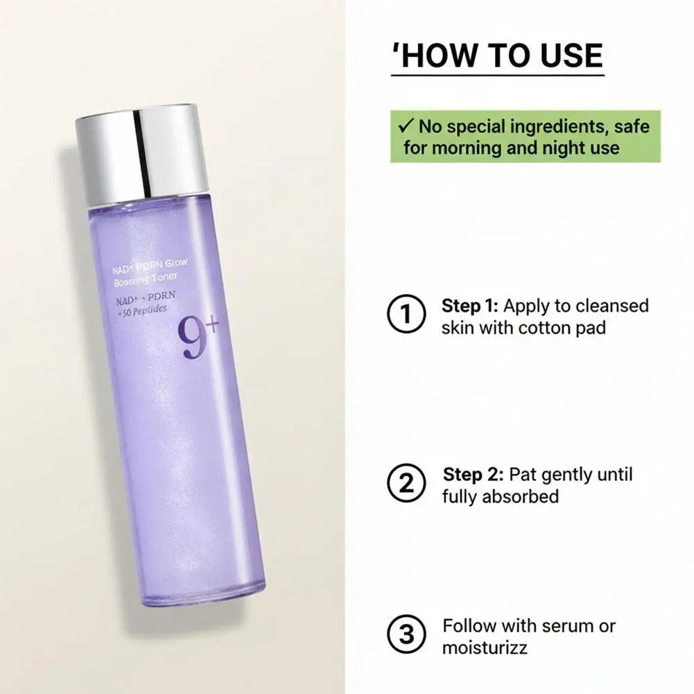 Numbuzin No.9 NAD+ PDRN Brightening Firming Toner 150ml