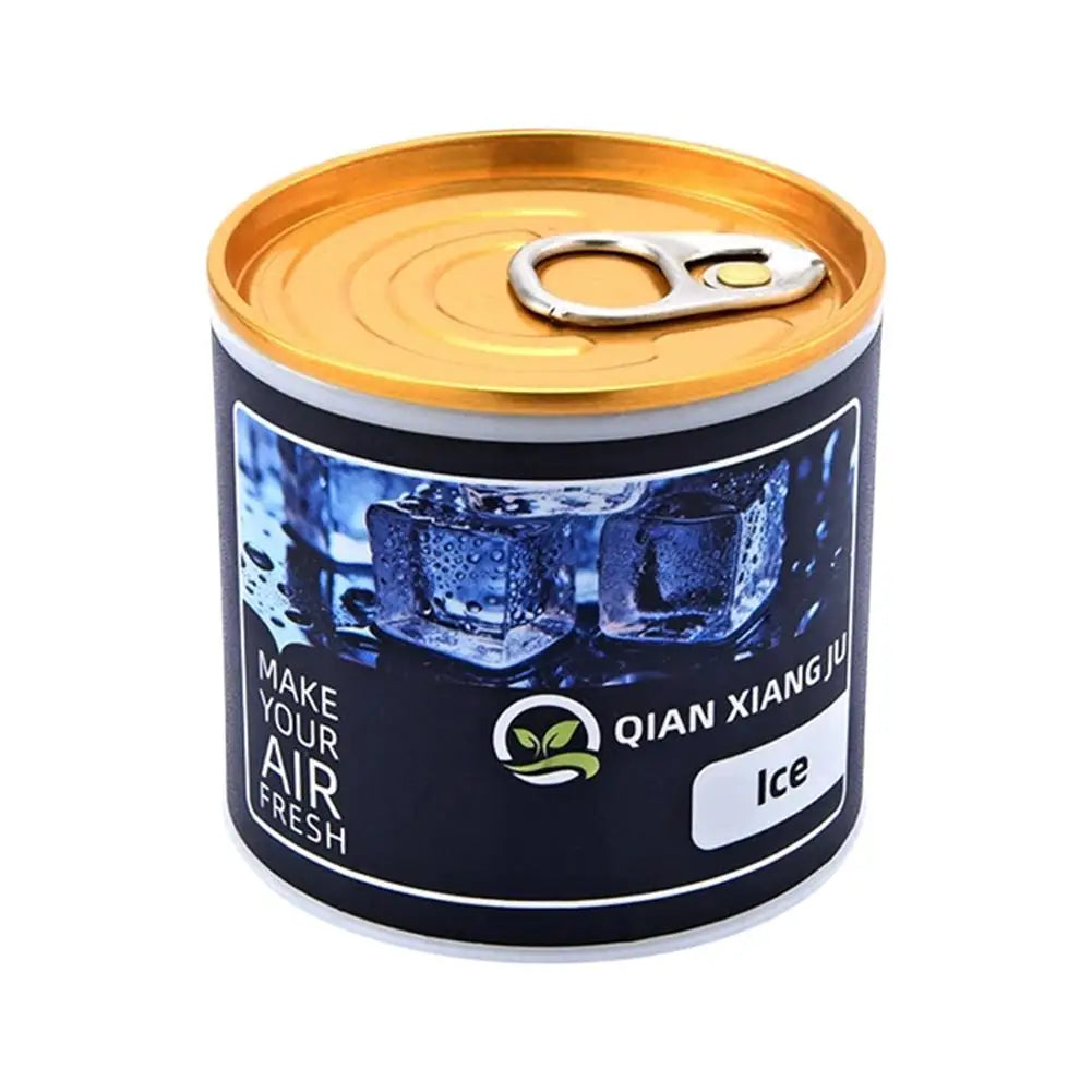 New Solid Car Aromatherapy Canned Car Interior Fragrance 60 days Long-Lasting Air Freshener Odor Eliminator For Car Home Closet Peaceful Pleasures Health and Wellness F