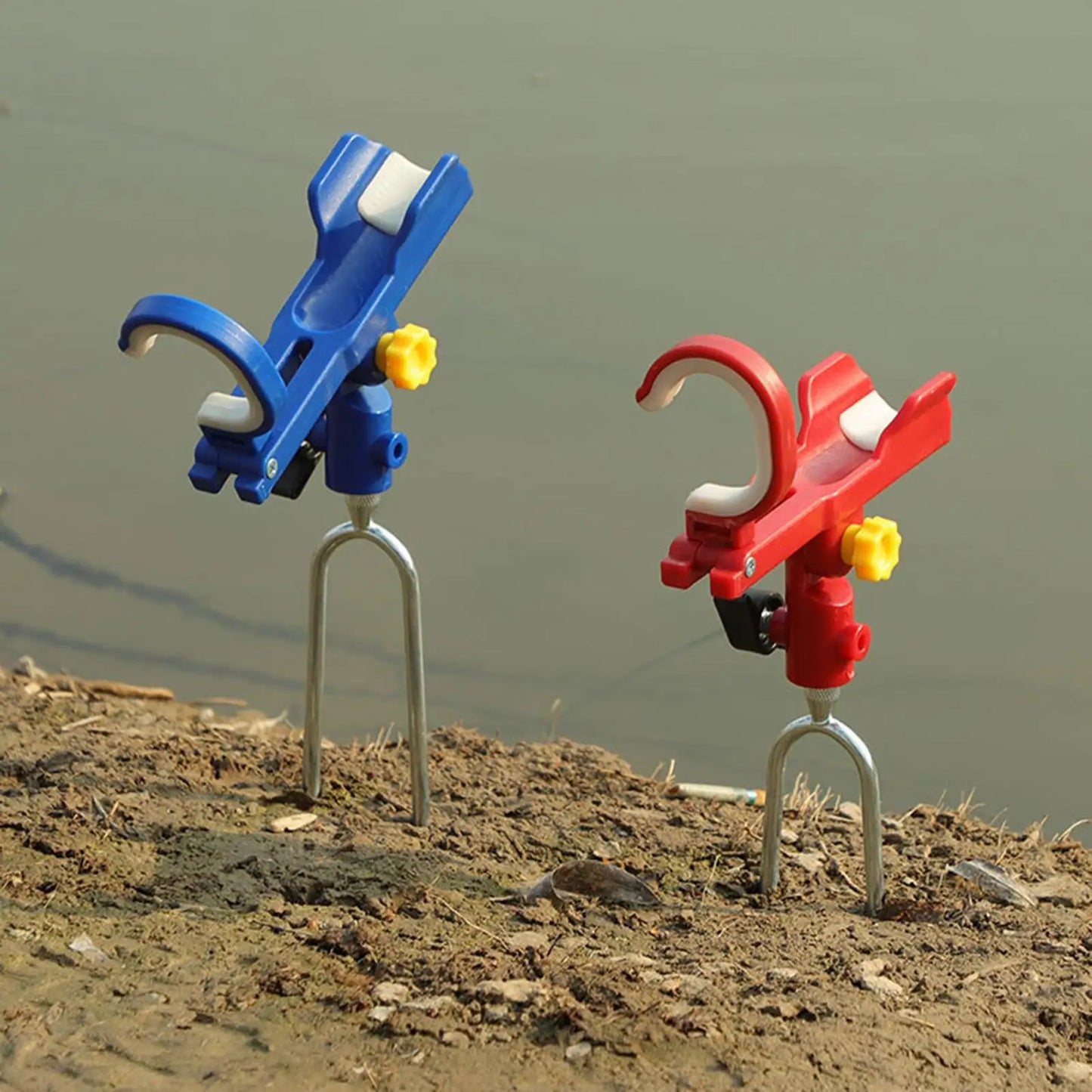 Adjustable Fishing Rod Holder Ground Spike – Boat, Beach & Kayak