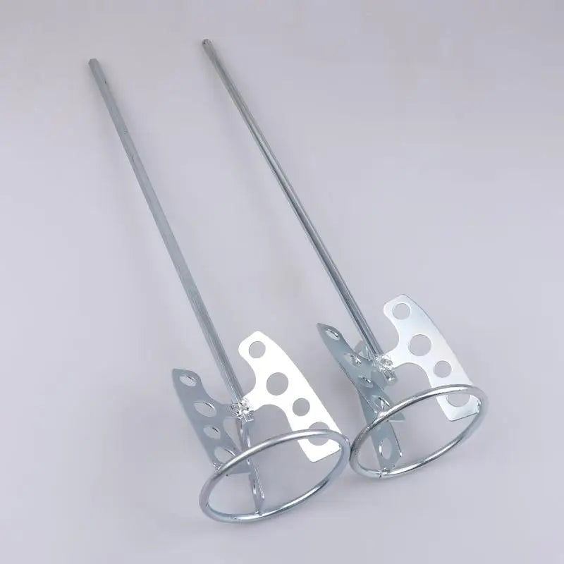 Upgraded Version Cement Mixer Stirring Tool Stainless Steel Mixing Paddle Rod Paint Putty Mixing Stick For Electric Concrete Mix Peaceful Pleasures Health and Wellness
