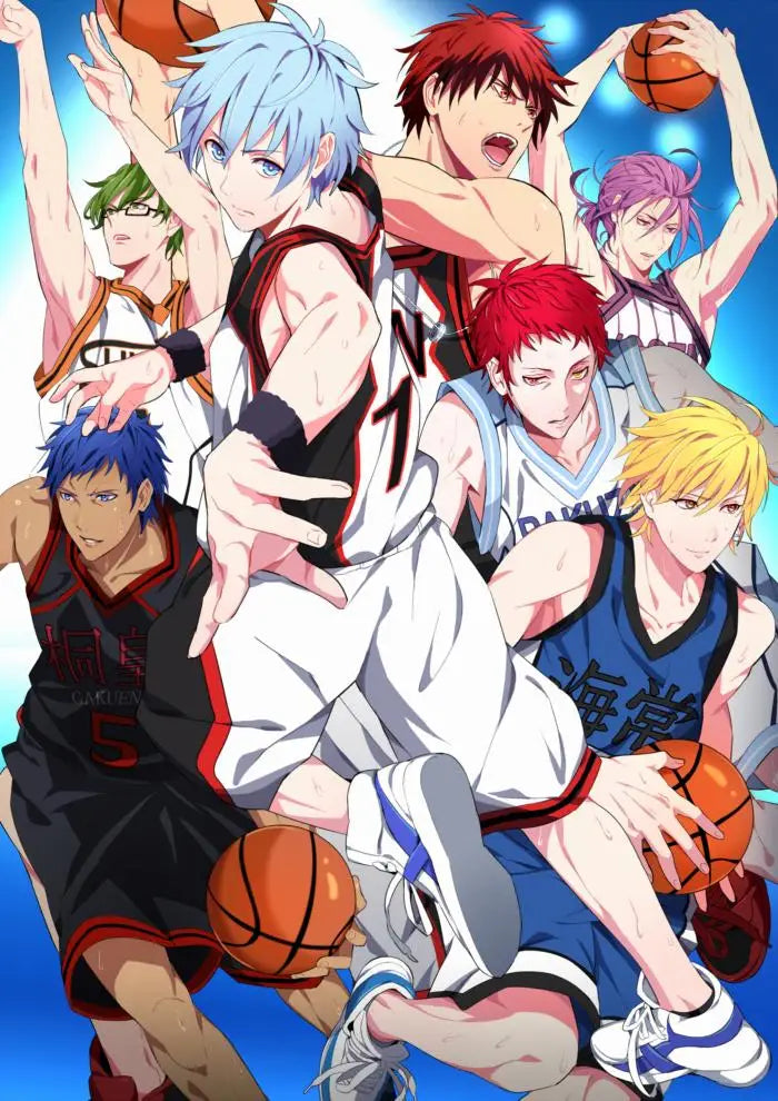 Kuroko No Basket Anime Canvas Wall Art Minimalist Poster