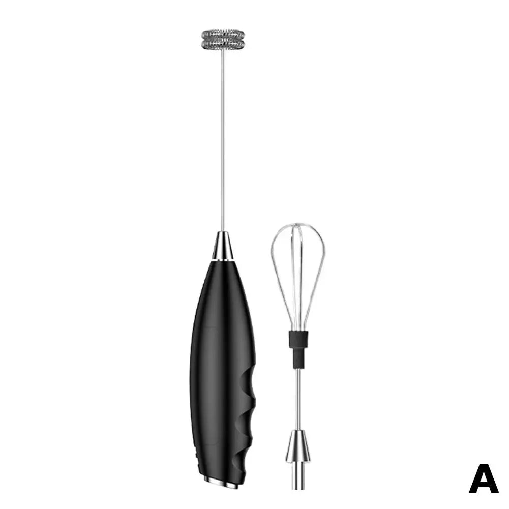 Handheld Milk Frother Mini Whisk – Electric Drink Mixer