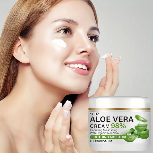 YCHZ 98% Aloe Vera Face Cream – Daily Hydrating Moisturizer Aloe Vera Face Cream Oasis Select