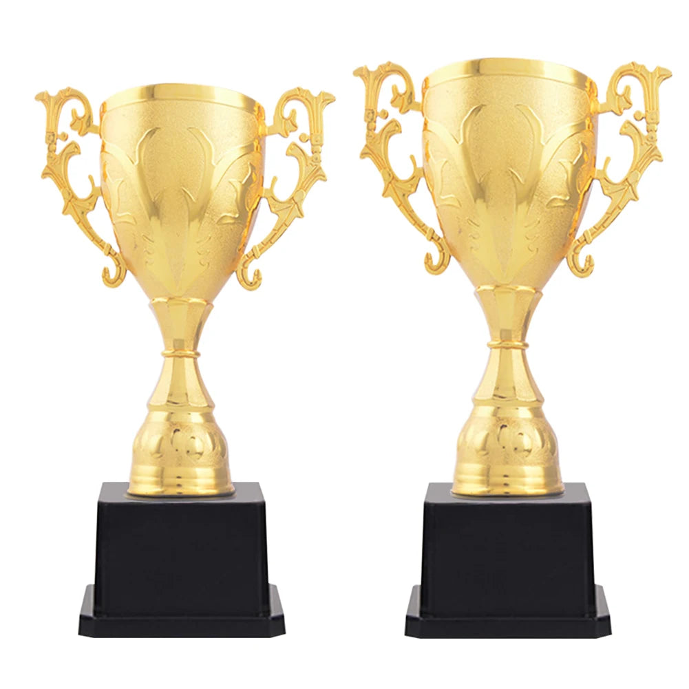 Award Trophy Cup with Dual Handles – Sports & Achievement Prize Peaceful Pleasures Health and Wellness
