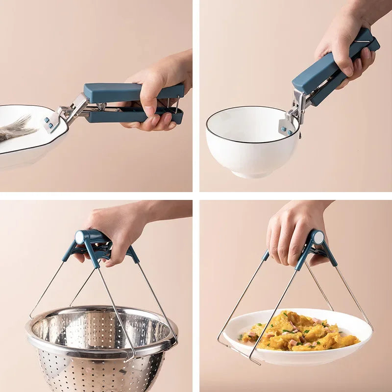 Silicone Bowl & Plate Gripper Tong | Kitchen Lifting Tool Kitchen Gripper Tong Peaceful Pleasures Health and Wellness