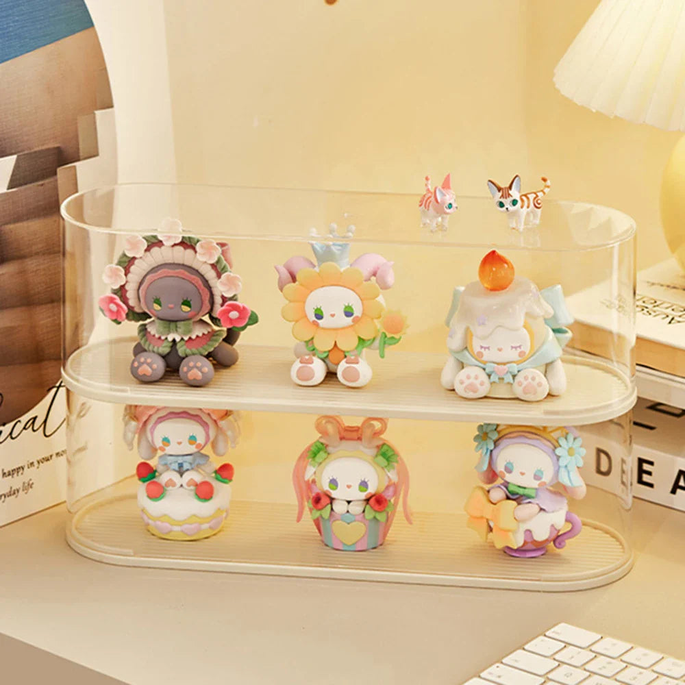 Transparent Stackable Blind Box Display Rack – Dustproof