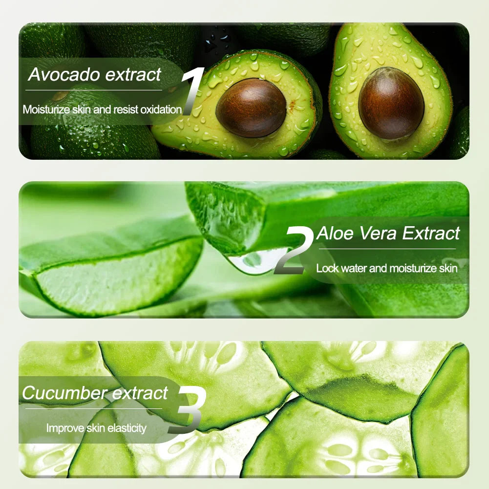 80 PCS Avocado Makeup Remover Wipes – Deep Cleanse & Travel