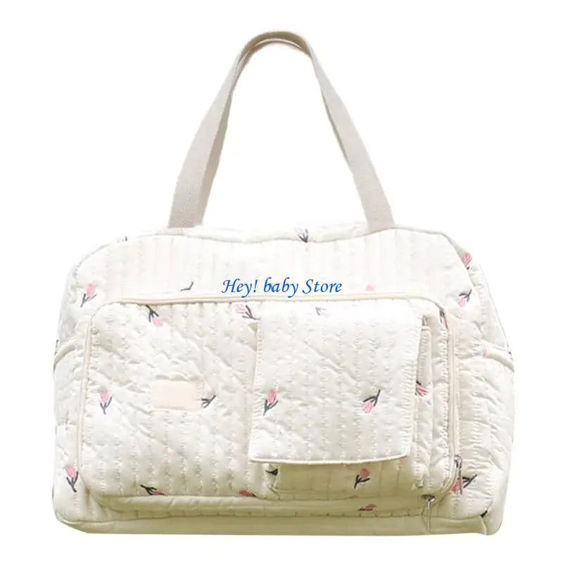 Embroidery Maternity Diaper Bag | Shoulder, Tote & Crossbody