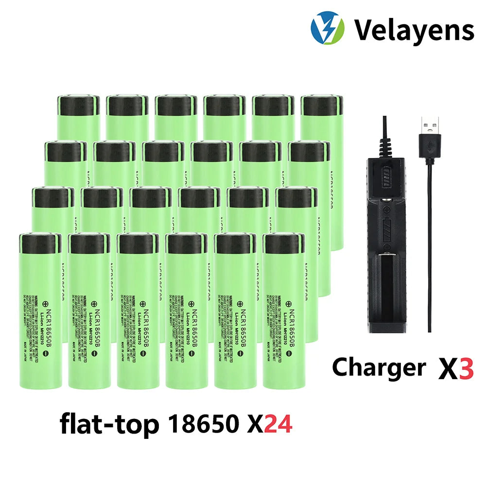 18650 1700mAh 3.7V Rechargeable Li-Ion Battery High-Drain for Flashlights 2-20pcs Bulk Available, 1000+ Charge Cycles Peaceful Pleasures Health and Wellness 24 FT 18650 3Charger 3.7 V