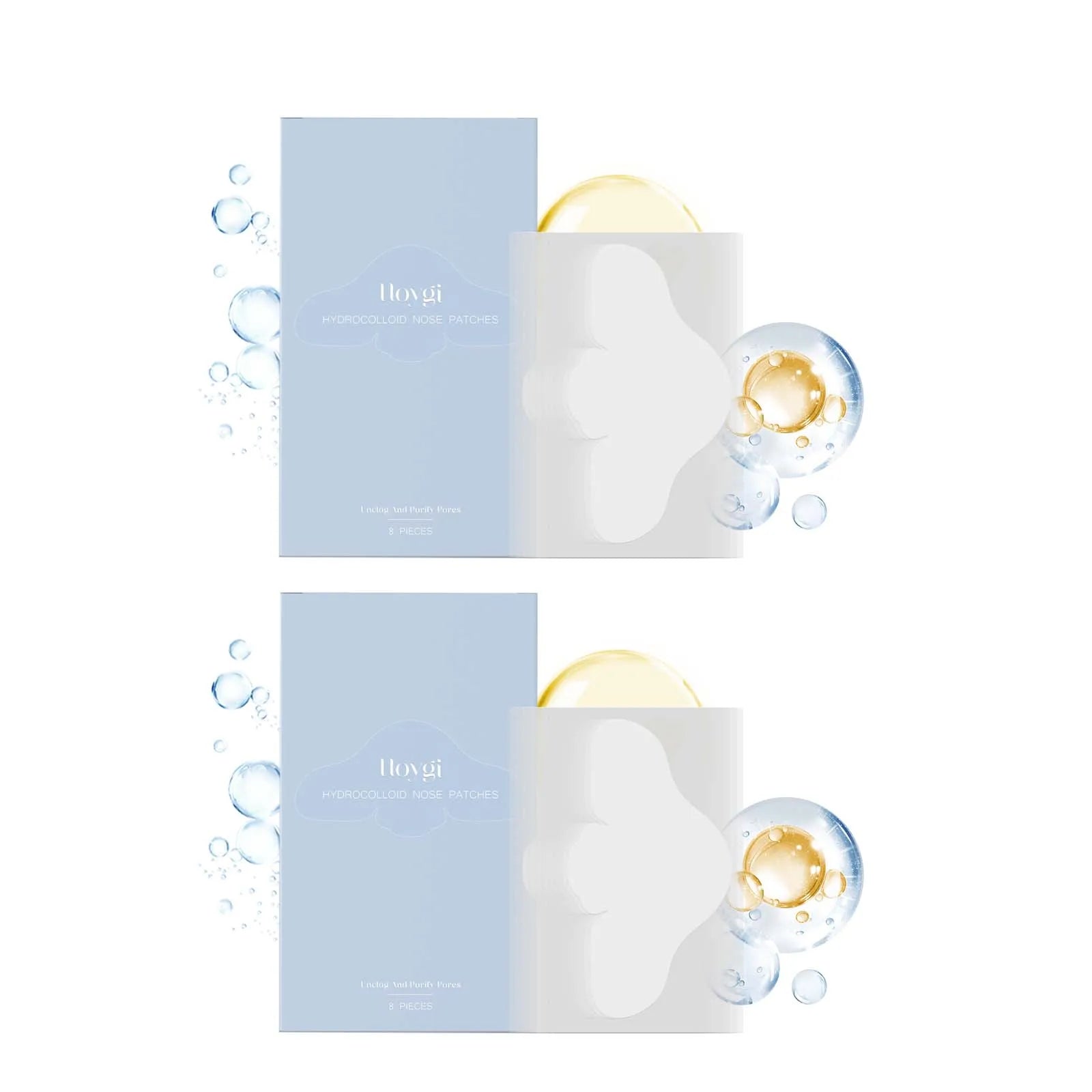 Salicylic Acid Nose Pore Strips – Blackhead Removal Patches 8pk Peaceful Pleasures Health and Wellness 2 x 8pcs Boxed