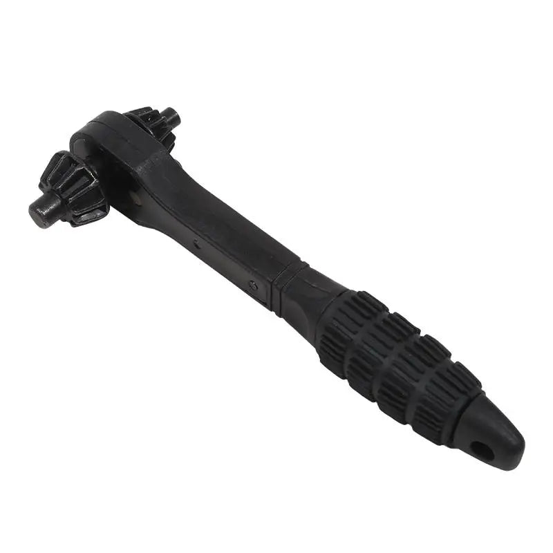 Quick Change Drill Chuck Key Ratchet Wrench for Electric Drill 2 in 1 Labor Saving Bit Removal Tool Hand Tool Peaceful Pleasures Health and Wellness