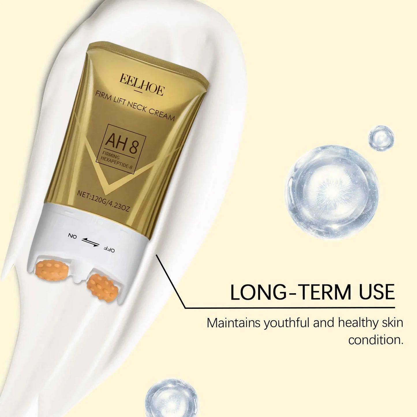 Eelhoe Roller Neck Cream – Firming & Moisturizing 120g