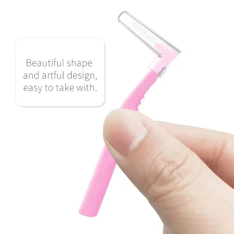 5pcs L-shaped Orthodontics Braces Interdental Brush Clean Between Teeth Mini Toothbrush Inter Dental Cleaning Travel Portable Peaceful Pleasures Health and Wellness