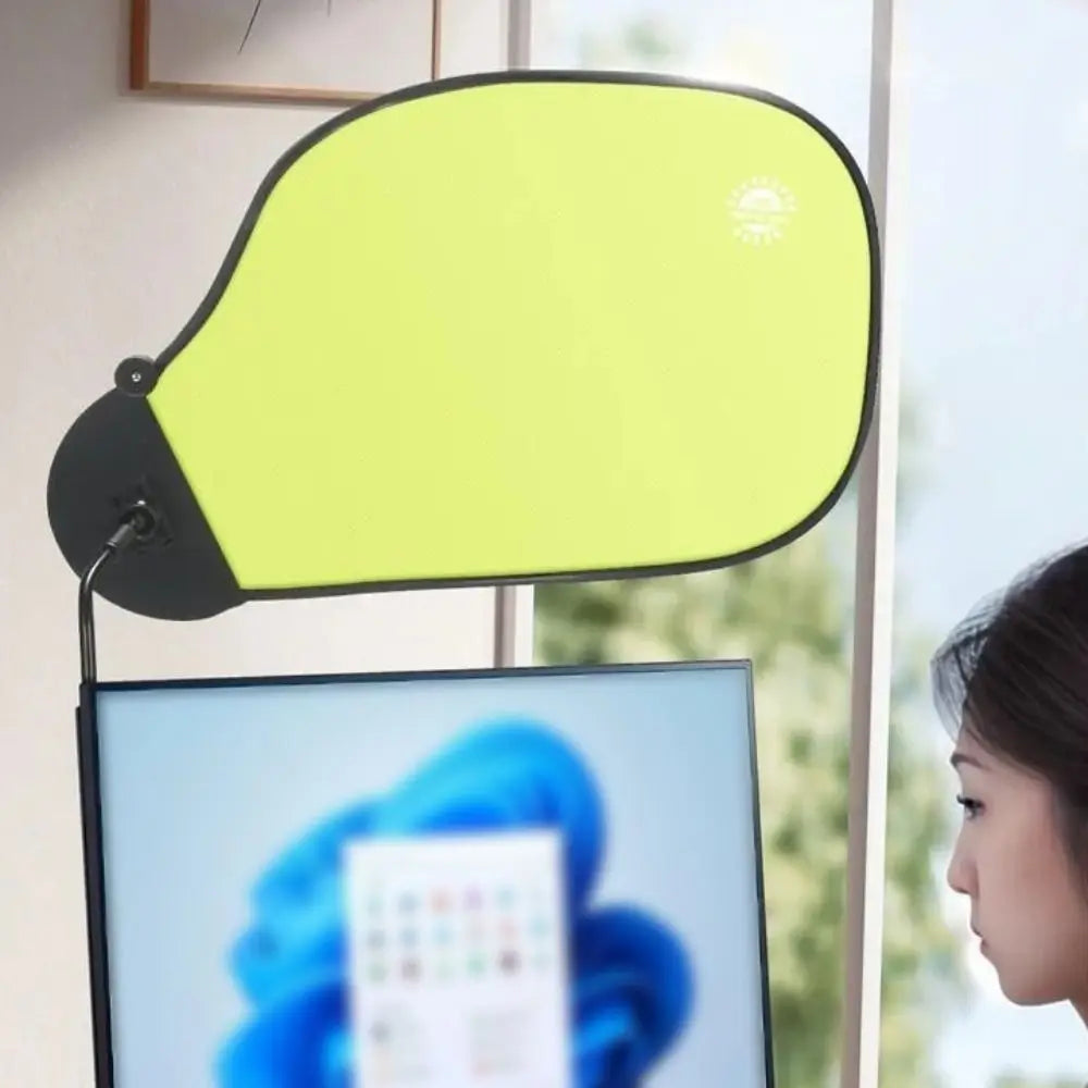 Adjustable Office Desk Sun Shade Board with Clip – UV Visor
