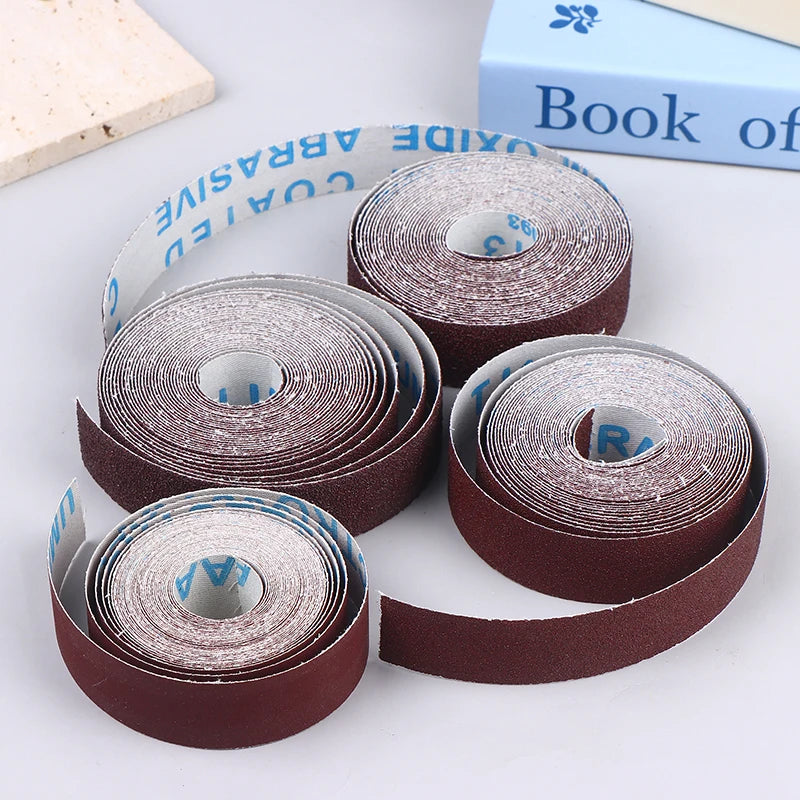 1 Inch Emery Cloth Rolls Continuous Sandpaper For Wood Sanding Metal Polishing Car Detailing Peaceful Pleasures Health and Wellness