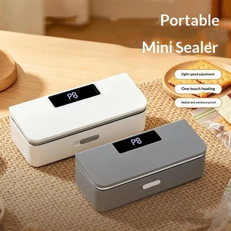 2-in-1 Portable USB Rechargeable Heat Bag Sealer & Cutter Heat Bag Sealer Peaceful Pleasures Health and Wellness