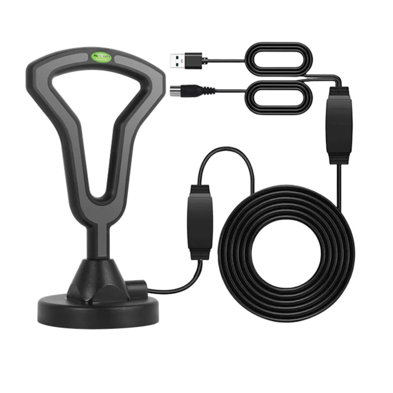 Dual Amplifier Indoor Outdoor HDTV OTA Antenna – DTMB