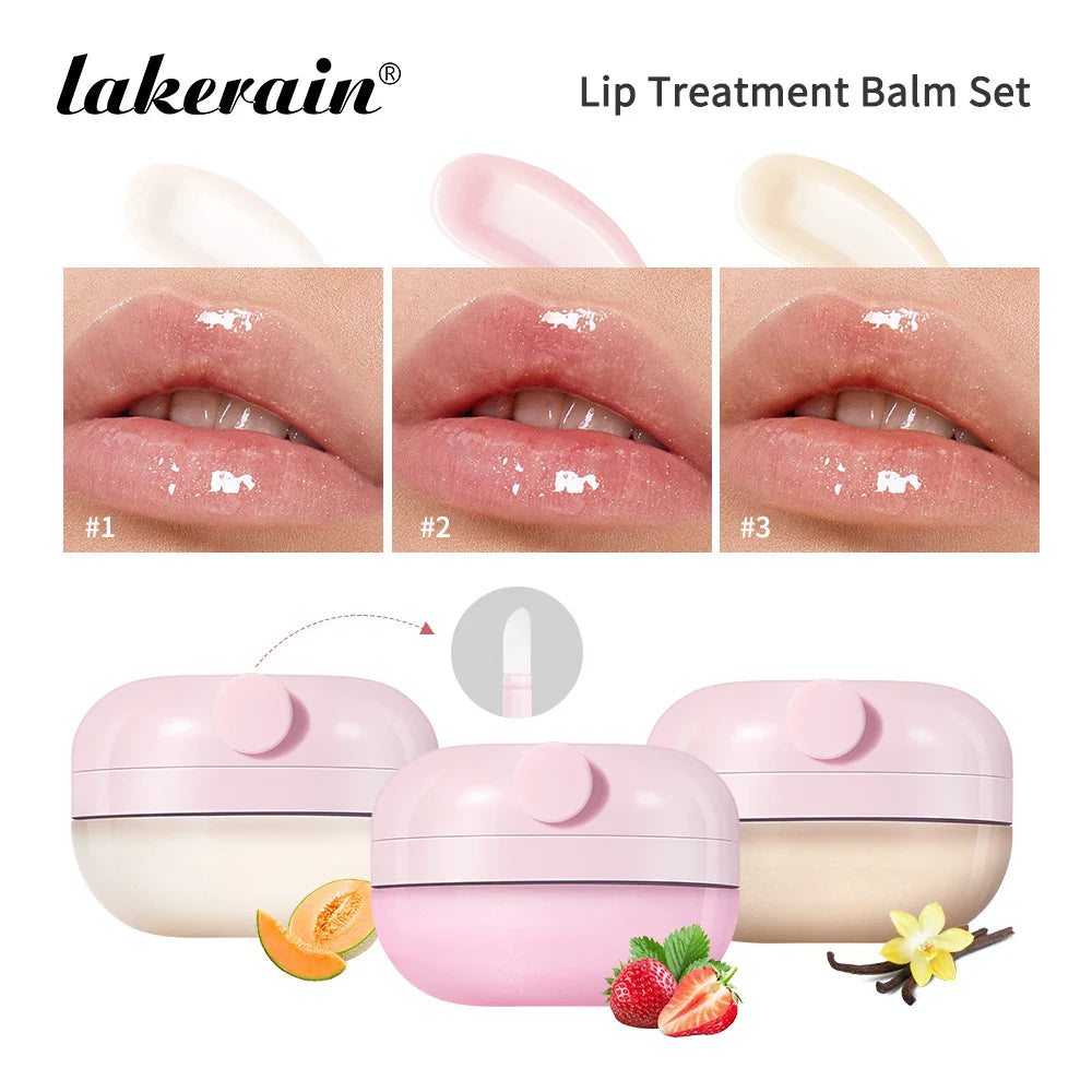 Nourishing Overnight Lip Balm Set – Deep Moisture & Plump Lips