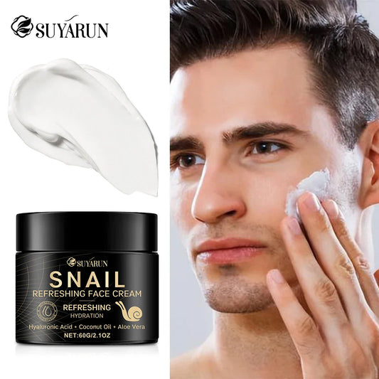 SUYARUN Retinol & Hyaluronic Acid Snail Cream Face Moisturizer Face Moisturizer Cream Oasis Select
