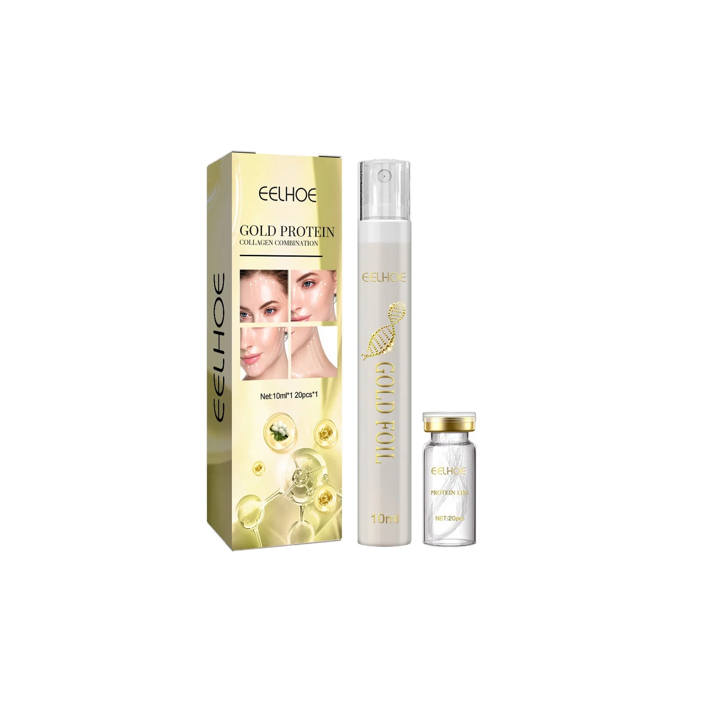 EELHOE Protein Thread Lifting Kit – Collagen Anti-Aging Serum