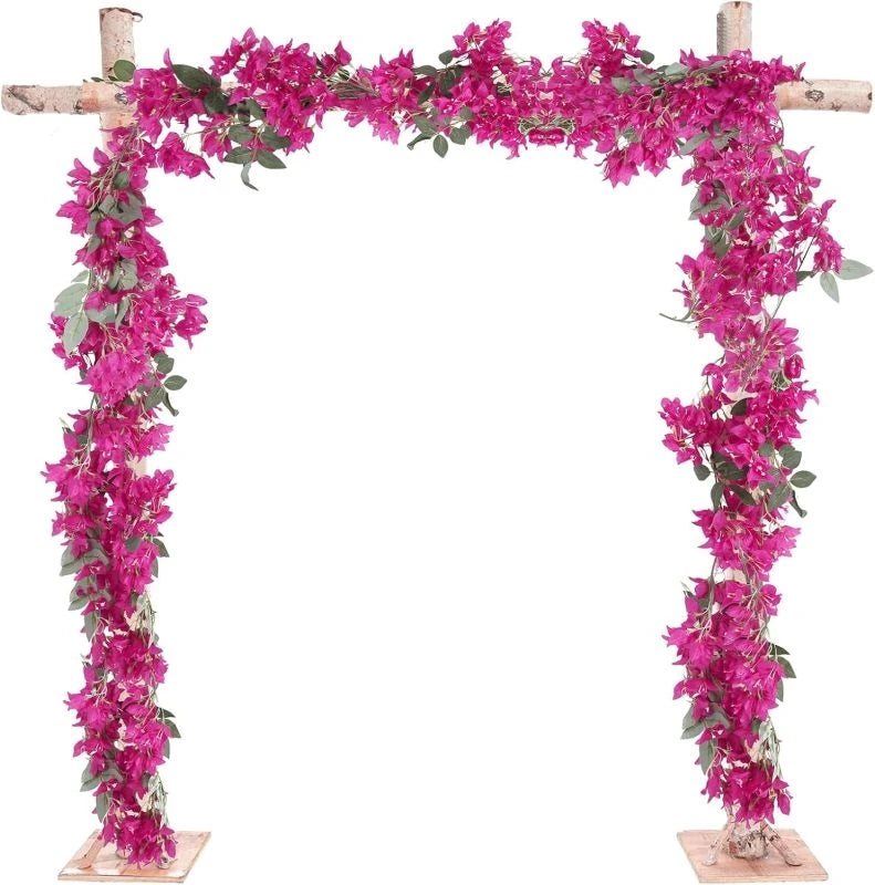 Artificial Plum Blossom Vine Garland for Wedding & Home Decor