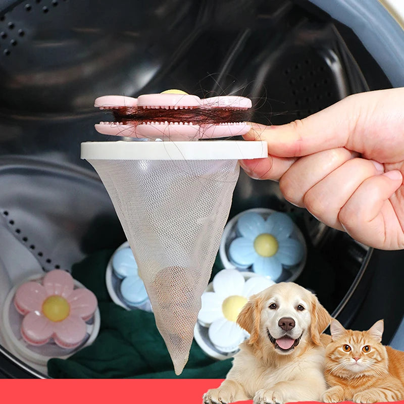Pet Hair Catcher for Washing Machine – Floating Lint Filter Laundry Lint Filter Peaceful Pleasures Health and Wellness