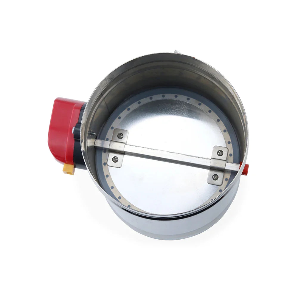 Motorized Air Damper Check Valve 100–200mm | AC 220V DC 12V 24V