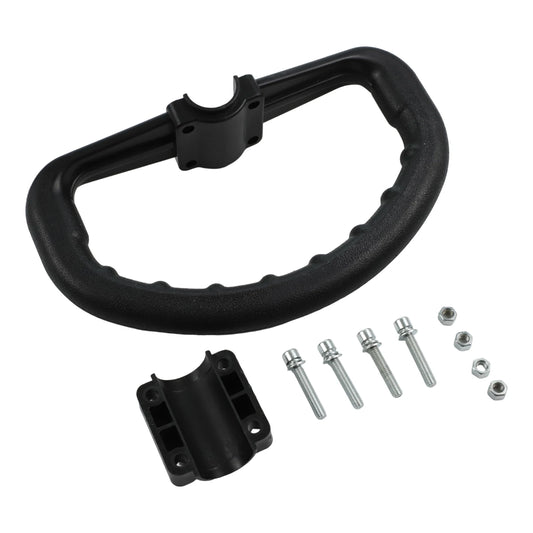 Trimmer Handle Bar Handlebar Garden Lawn Loop Mounting Brush Cutter Peaceful Pleasures Health and Wellness Black 1