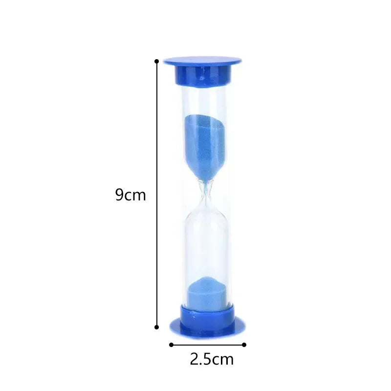6 Pieces/set Sand Clock Hourglass 30S 1 2 3 5 10 Minutes Ornaments for Home Children Gift Decoration Timer Clocks Decor Garden Peaceful Pleasures Health and Wellness