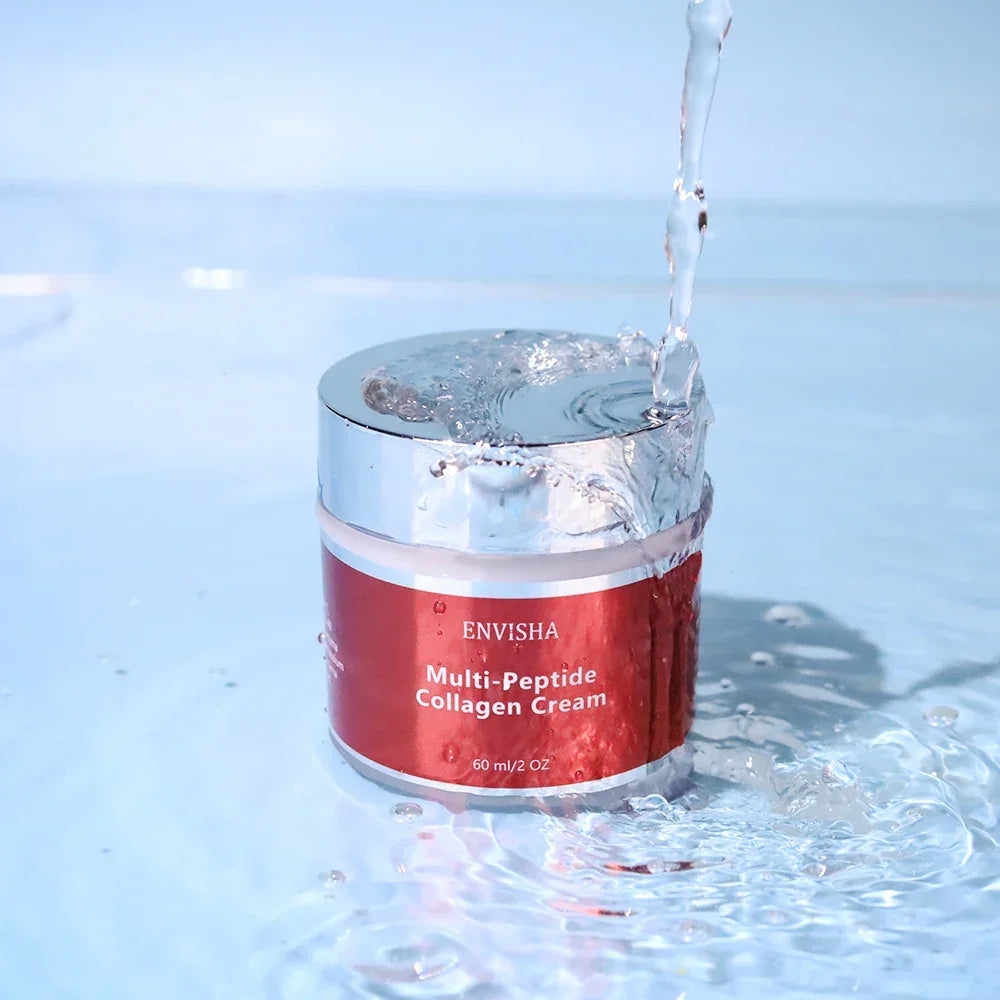 ENVISHA Multi-Peptide Collagen Face Cream – Anti-Aging, 60ml Peaceful Pleasures Health and Wellness