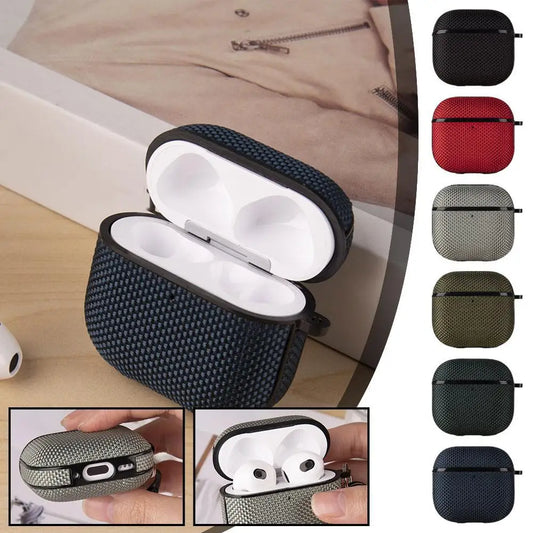 AirPods 4 Waterproof Nylon PC Case with Metal Buckle Earphone Protective Case Oasis Select