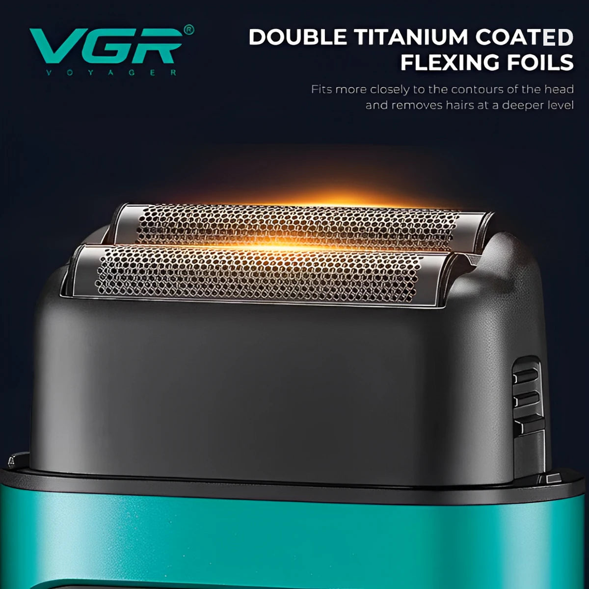 VGR Professional Shaver 9000 RPM Super Power Electric Shaver Household High end Whitening Device Hair Trimming Tool V-307 Peaceful Pleasures Health and Wellness