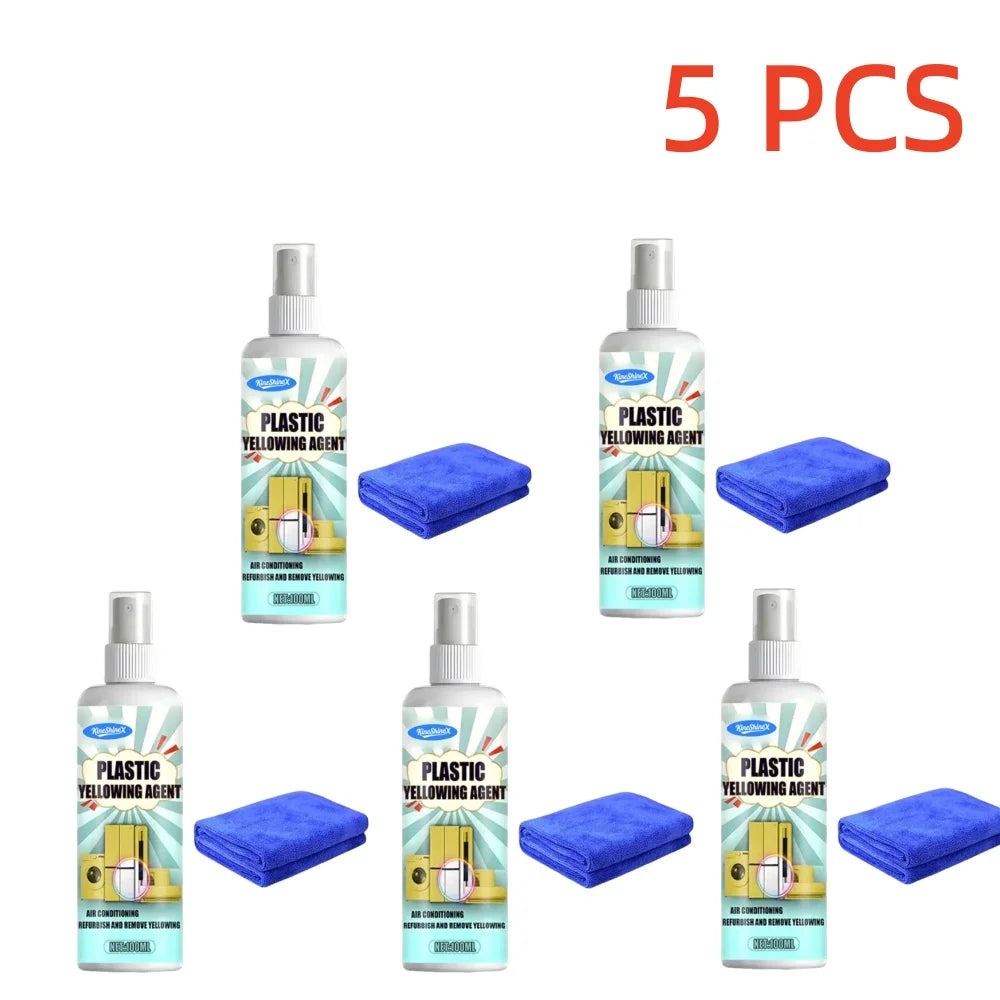 Plastic De-Yellowing Cleaning Agent – 100ml Anti-Oxidation