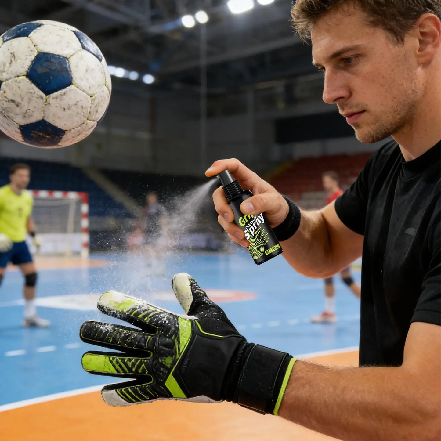 Goalkeeper Glove Grip Spray – Anti-Slip Adhesive 55ml