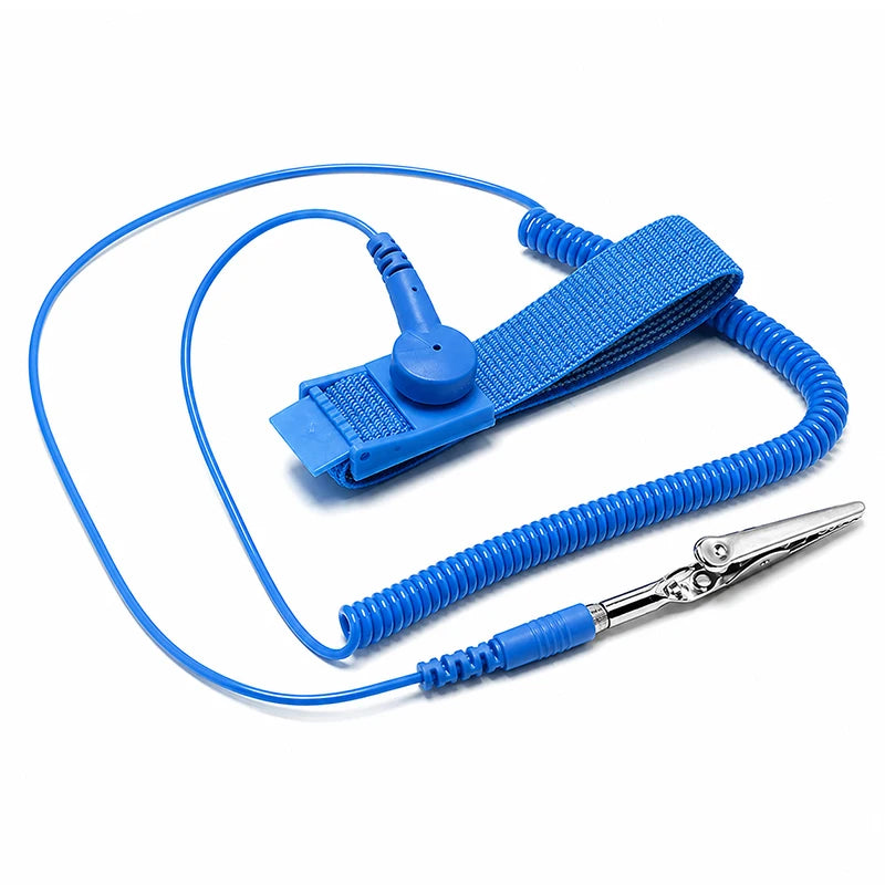 Anti-Static ESD Wrist Strap Grounding Band with Alligator Clip