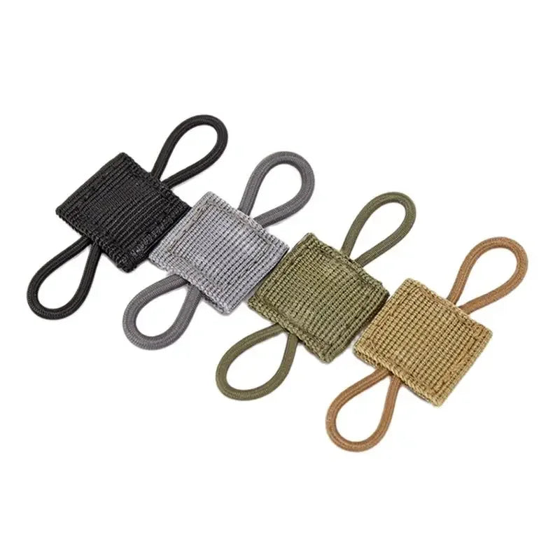 Tactical MOLLE Elastic Rope Straps 4pcs | 600D Nylon Gear Holder