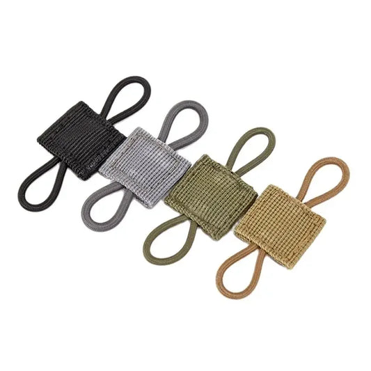 Tactical MOLLE Elastic Rope Straps 4pcs | 600D Nylon Gear Holder Tactical Gear Straps Peaceful Pleasures Health and Wellness