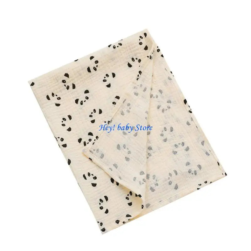 Cotton Muslin Swaddle Blanket – Soft, Lightweight Baby Wrap
