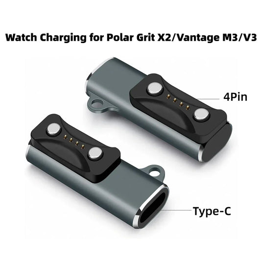 Magnetic USB-C Charger for Polar Pacer, Ignite 3, Vantage V3/M3 Smartwatch Charger Oasis Select